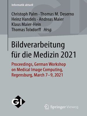 cover image of Bildverarbeitung für die Medizin 2021